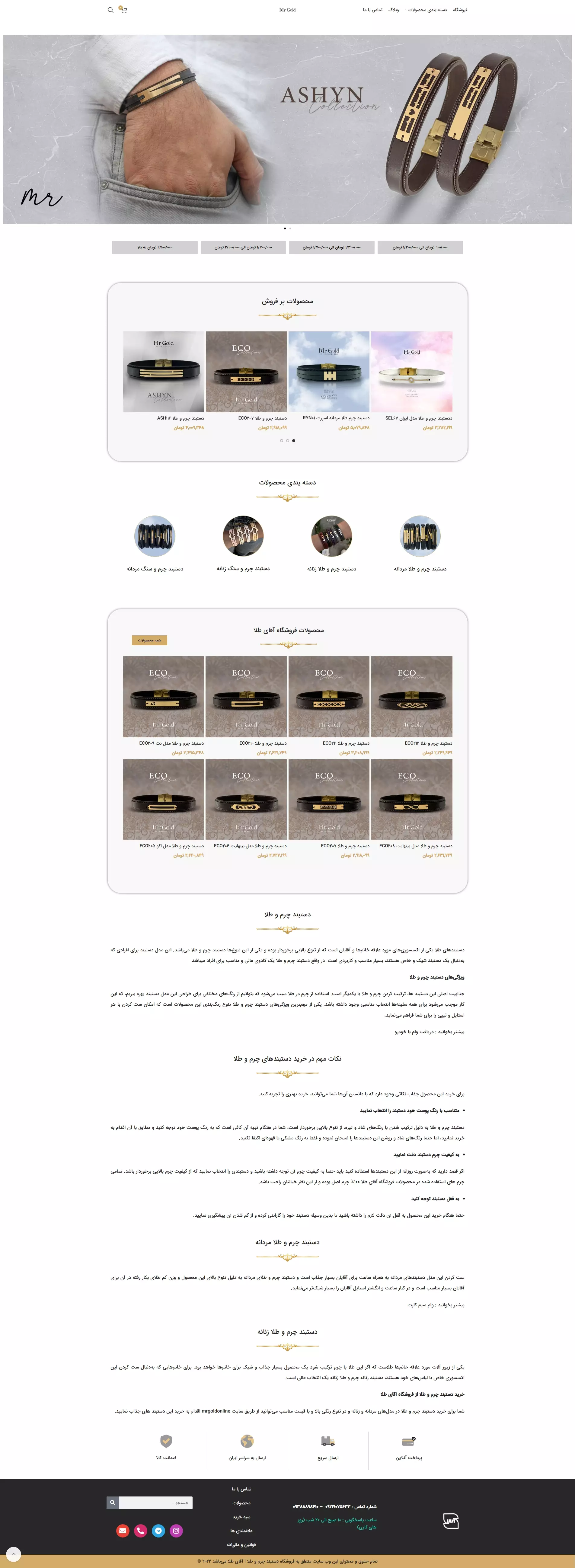 آقای طلا (طراحی شده توسط پویا وب)